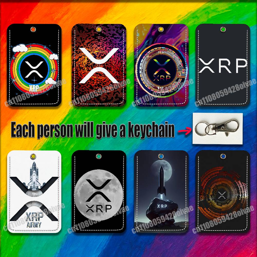 Leather Working - حافظة بطاقات عمل رقمية لعملة XRP