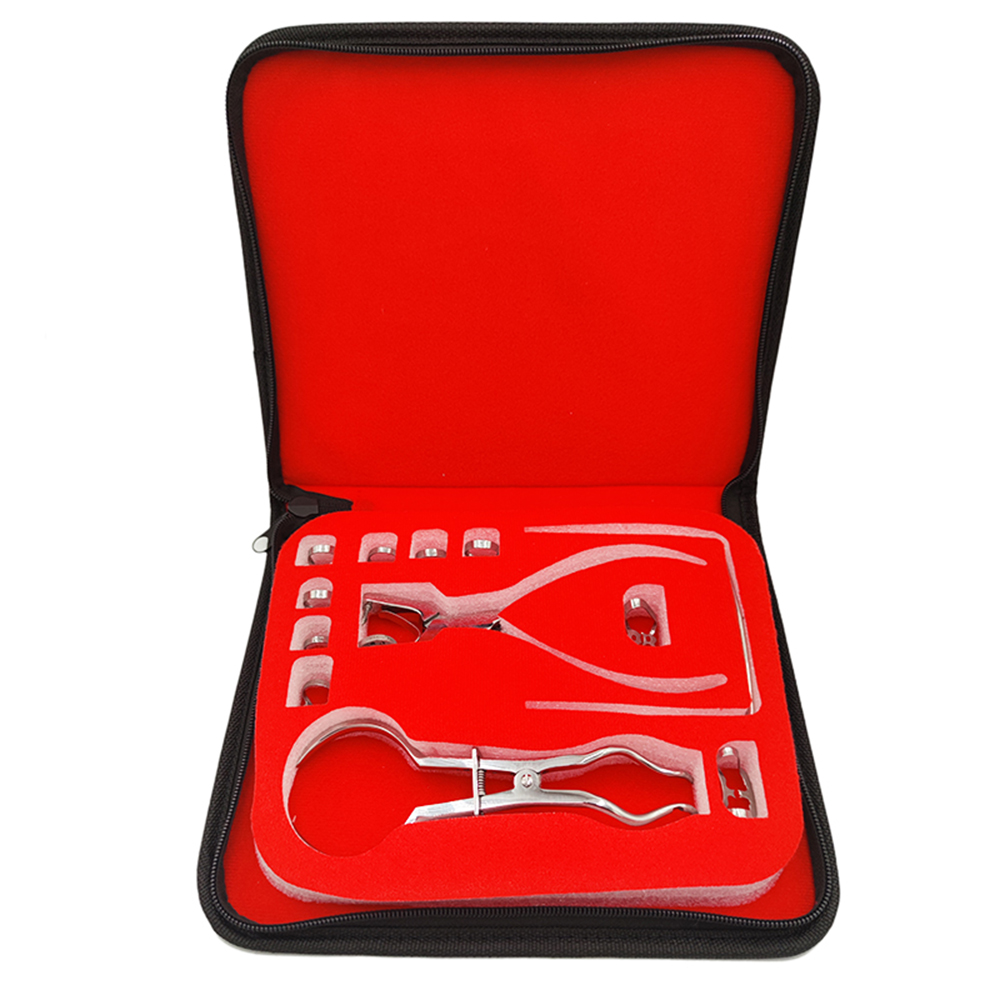 Leatherwork Kit - مجموعة ثقب السد لطب الأسنان مع