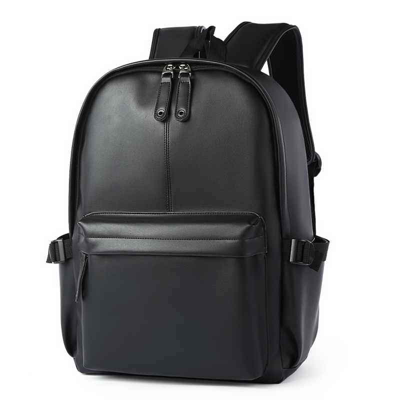 Leather Work Womens Backpack - حقيبة ظهر كلاسيكية من الجلد للأعمال