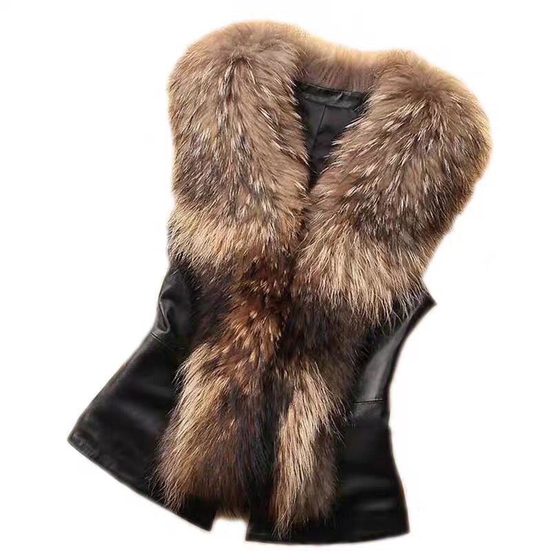 معاطف نسائية بدون أكمام بقصة ض - مراجعة Leather Work Jacket Women'S وسعره