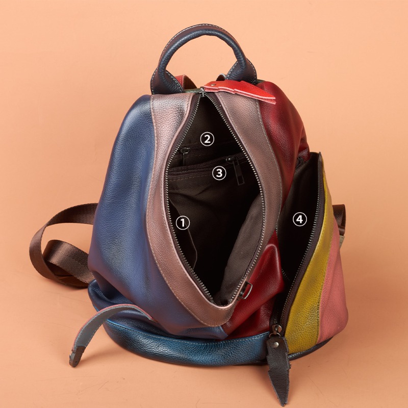 حقيبة ظهر أنيقة للعمل للنساء،  - مراجعة Leather Work Womens Backpack وسعره