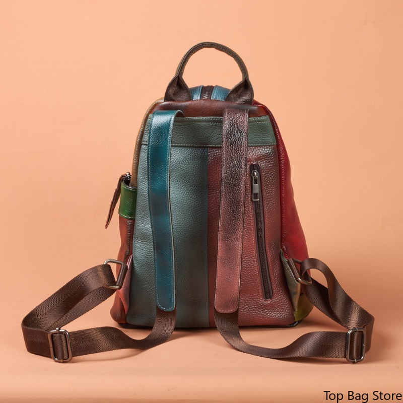 حقيبة ظهر أنيقة للعمل للنساء،  - مراجعة Leather Work Womens Backpack وسعره