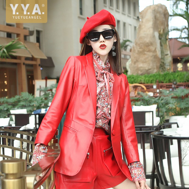 سترة نسائية أنيقة للخريف من جل - مراجعة Leather Work Jacket Women'S وسعره