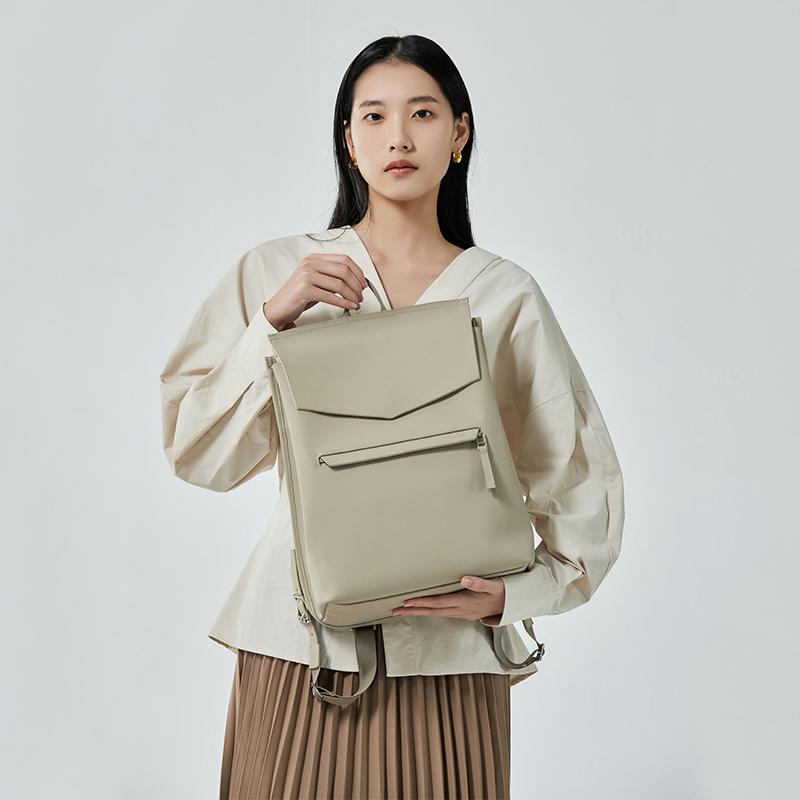 حقيبة ظهر عصرية جديدة يابانية  - مراجعة Leather Work Womens Backpack وسعره