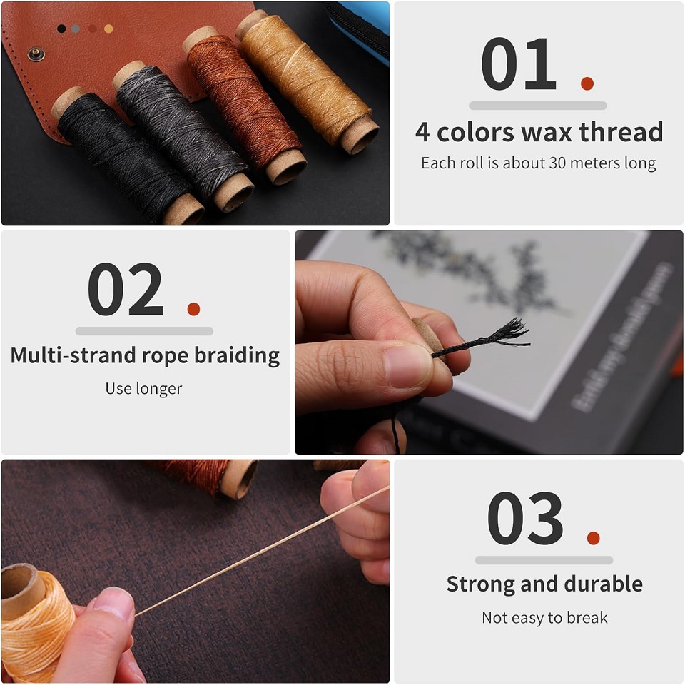 مجموعة أدوات الخياطة الجلدية م - مراجعة Leatherwork Kit وسعره