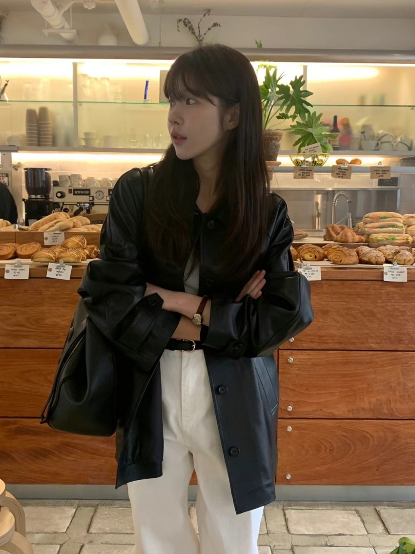 الغريبة كيتي شارع العليا سترات - مراجعة Leather Work Jacket Women'S وسعره