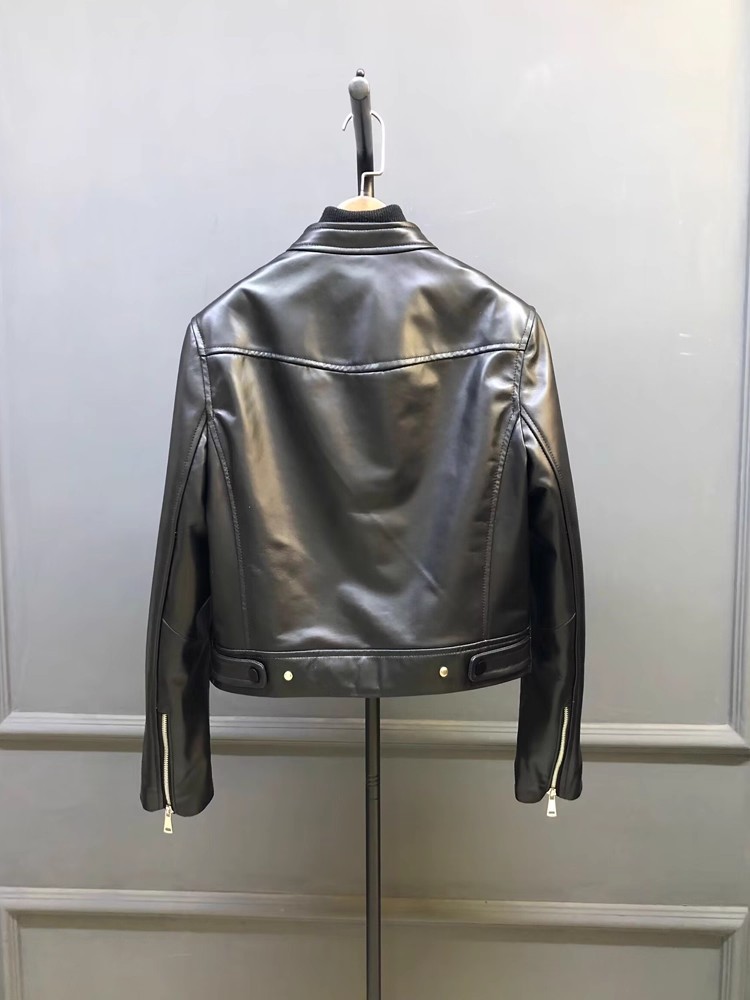 جاكيت نسائي جديد لفصلي الربيع  - مراجعة Leather Work Jacket Women'S وسعره