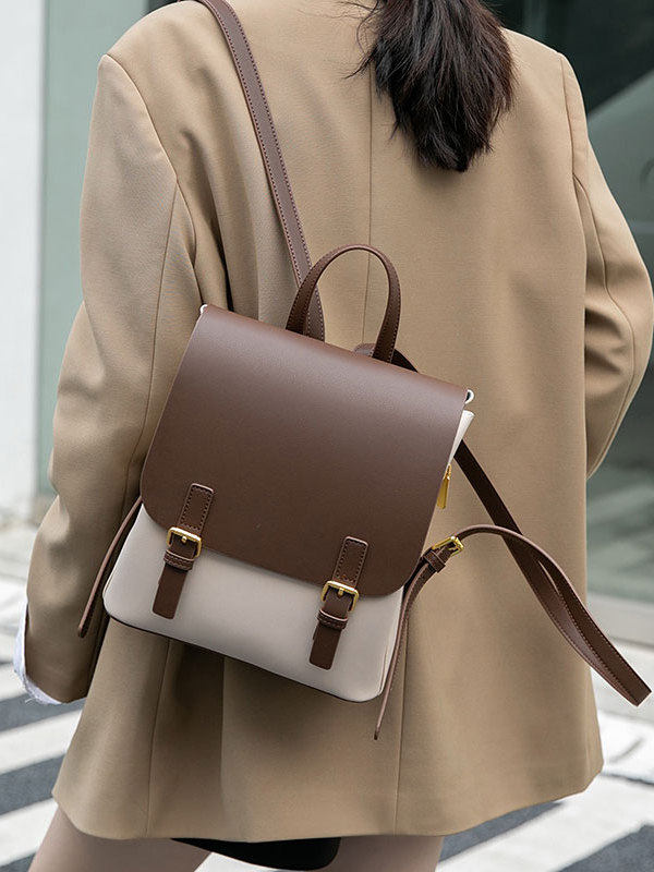 حقيبة ظهر نسائية صغيرة أنيقة - - مراجعة Leather Work Womens Backpack وسعره