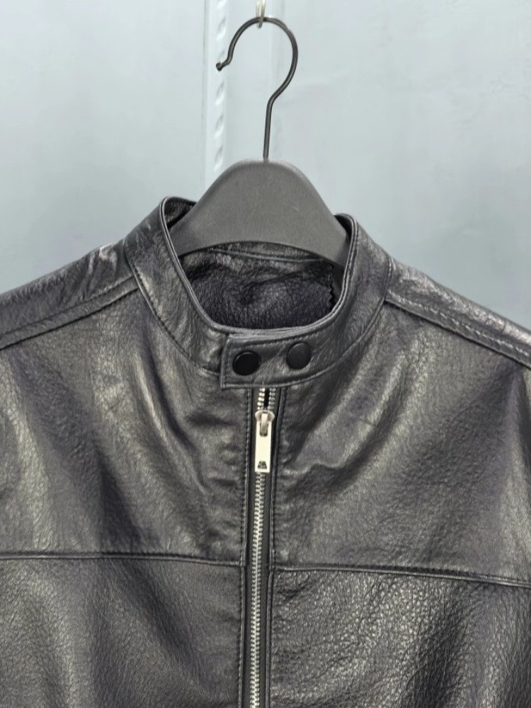 الخريف موضة جلد الغنم الطبيعي  - مراجعة Leather Work Jacket Women'S وسعره