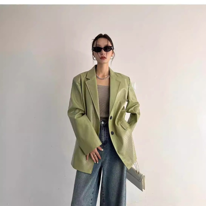 سترة رجال الأعمال من جلد البول - مراجعة Leather Work Jacket Women'S وسعره
