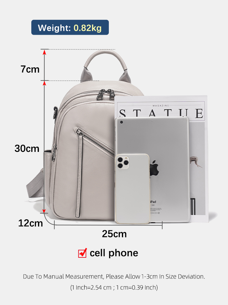 حقيبة ظهر نسائية من الجلد الطب - مراجعة Leather Work Womens Backpack وسعره