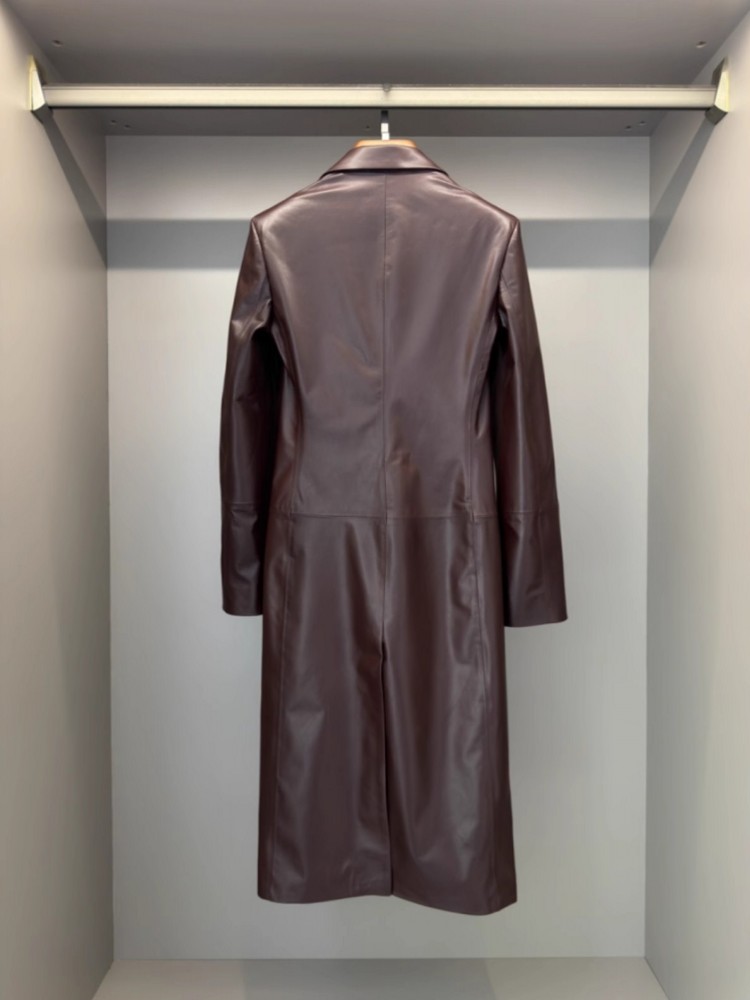 سترة نسائية إيطالية طويلة من ج - مراجعة Leather Work Jacket Women'S وسعره