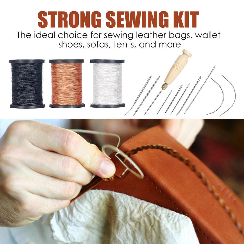 مجموعة خياطة جلدية مجموعة خياط - مراجعة Leatherwork Kit وسعره