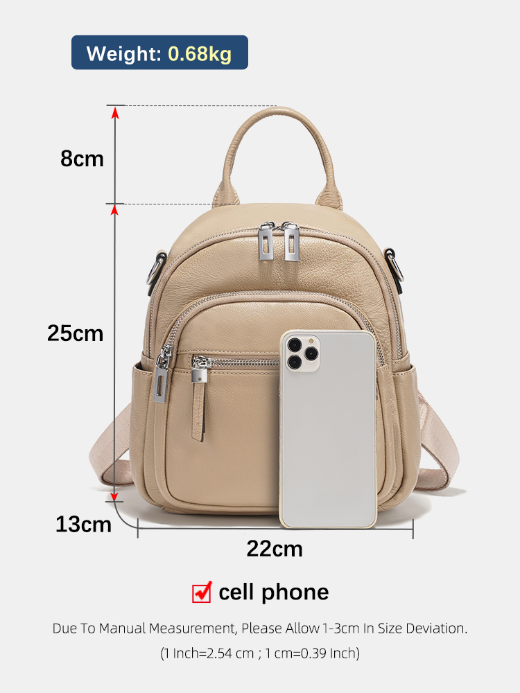 حقيبة ظهر صغيرة من الجلد الطبي - مراجعة Leather Work Womens Backpack وسعره