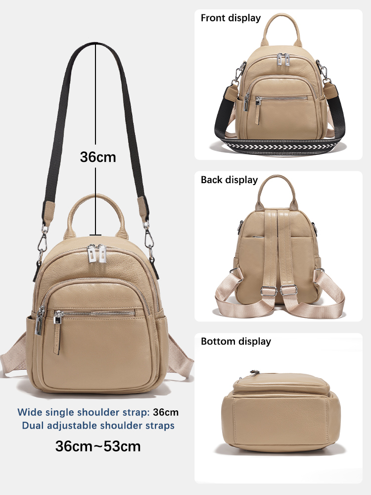 حقيبة ظهر صغيرة من الجلد الطبي - مراجعة Leather Work Womens Backpack وسعره