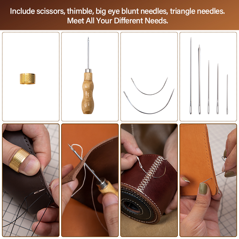 WUTA طقم تصليح الجلود الأحذية  - مراجعة Leatherwork Kit وسعره